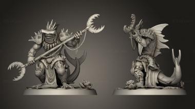 Military figurines Carcharodon King 3d model