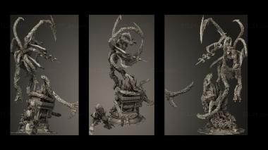 Military figurines Carnage Sculpture 3d model