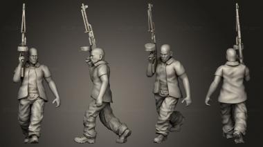 Military figurines Cartel Gang 3d model