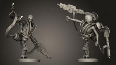 Military figurines Cassidy 3d model