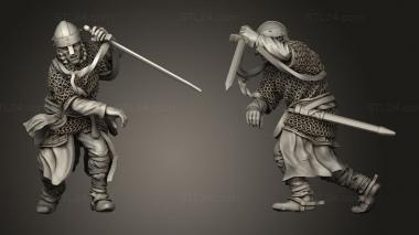 Military figurines Christian Sword 3d model
