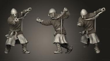 Military figurines Christian Sword 3d model