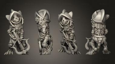 Military figurines Cat 3d model