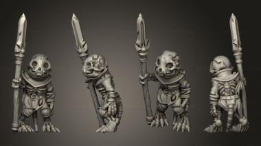 Military figurines Cat 3d model