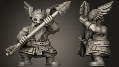 Military figurines Catapult and Ballista Crew 3d model
