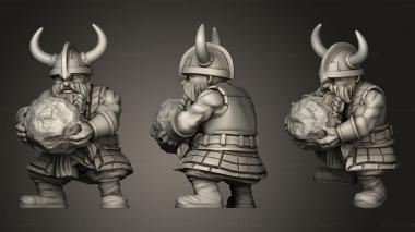 Military figurines Catapult and Ballista Crew 3d model