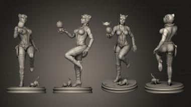 Military figurines Catwoman 3d model