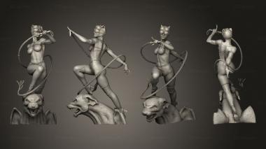 Military figurines Catwoman Paula 3d model
