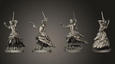 Military figurines Courtiers Courtier 3d model