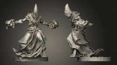 Military figurines Dark Acolytes Acolyte 3d model