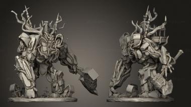 Military figurines Golgotha Old Calden 3d model