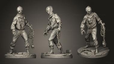 Military figurines Lone Heroes The Name Prisoner 3d model