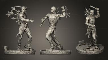 Military figurines Tormented Souls 3d model