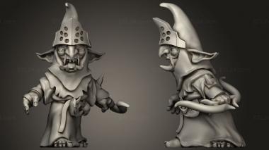 Military figurines Goblin Archer 3d model