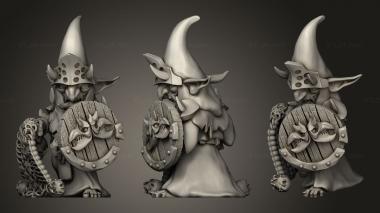 Military figurines Goblin 3d model