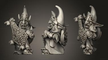 Military figurines Goblin 3d model