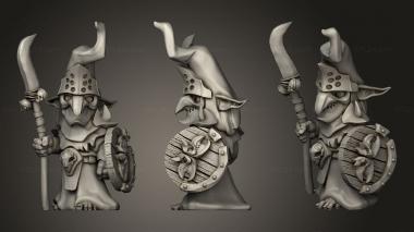 Military figurines Speen Goblin 3d model