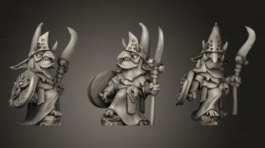 Military figurines Speen Goblin 3d model