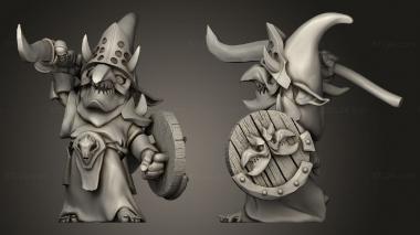 Military figurines Speen Goblin 3d model