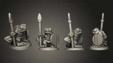 Military figurines Army Verman Spear 1 3d model