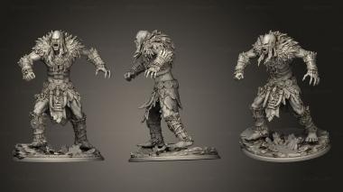 Military figurines Stone Giant Trample Huge 3d model