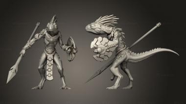 Military figurines Raptor 3d model