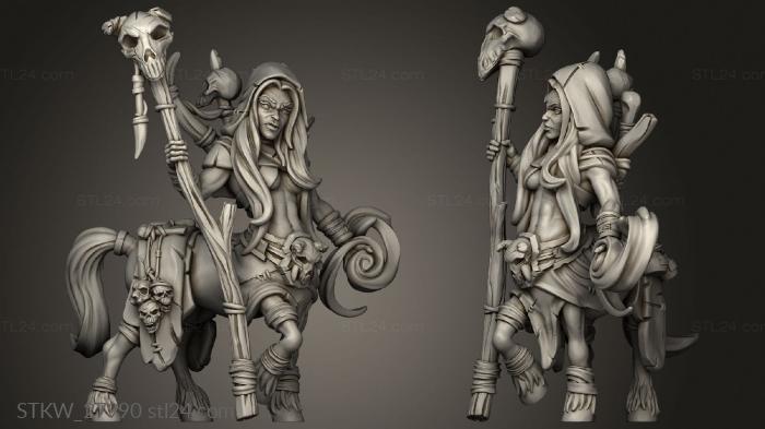 Military figurines (Centaur, STKW_27990) 3D models for cnc