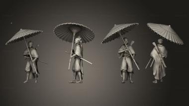 Military figurines Arquebusier Armed Shade Full Sup 3d model