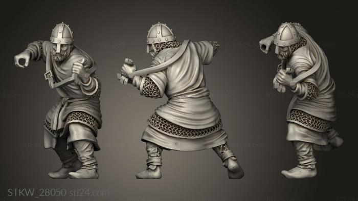 Military figurines (Spanish Speen Spear, STKW_28050) 3D models for cnc