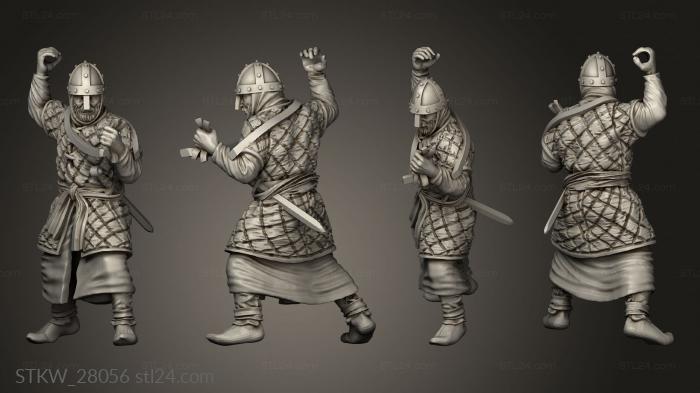 Military figurines (Spanish Speen Spear, STKW_28056) 3D models for cnc