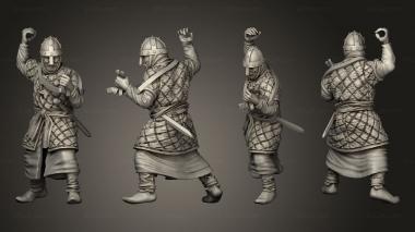 Military figurines Spanish Speen Spear 3d model