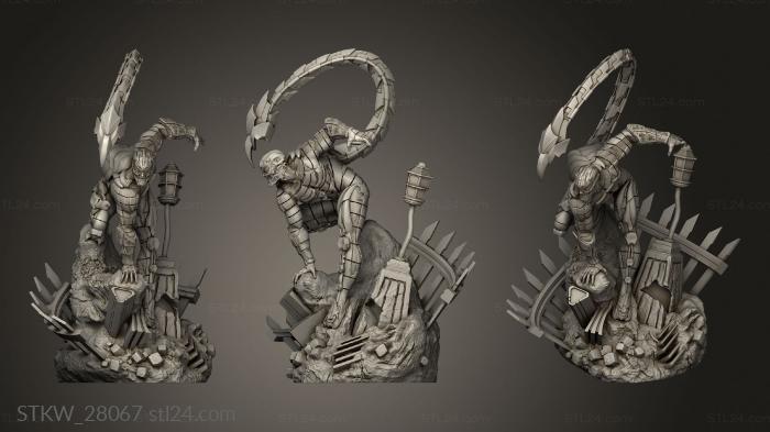 Military figurines (Modern Scorpion kryd, STKW_28067) 3D models for cnc
