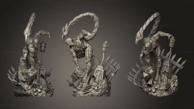 Military figurines Modern Scorpion kryd 3d model
