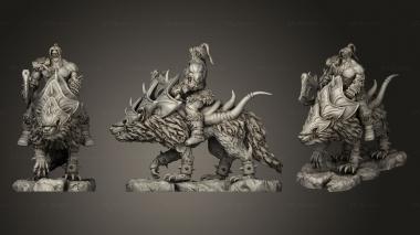Military figurines Wo Back 3d model