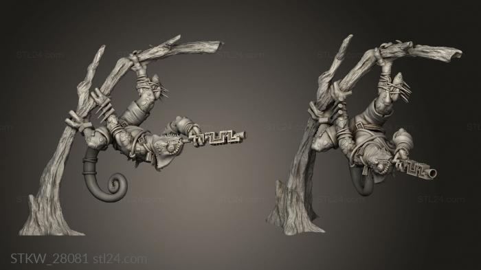 Military figurines (Chameleons, STKW_28081) 3D models for cnc