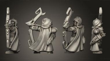 Military figurines champion 3d model