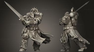 Military figurines Champion 3d model