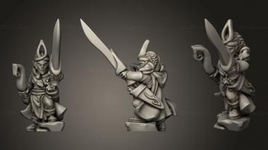 Military figurines champion 3d model