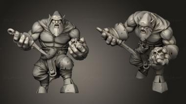 Military figurines Dagor 3d model