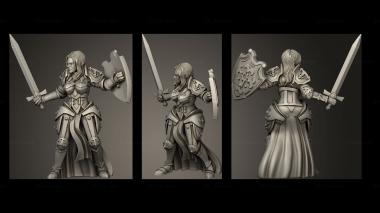 Military figurines trollfjord 3d model
