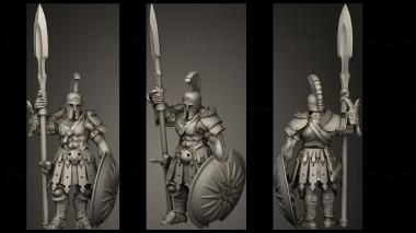 Military figurines trollfjord 3d model