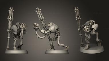 Military figurines priest 3d model