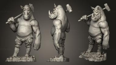 Military figurines ROCKSTEADY 3d model