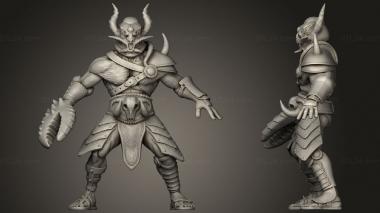 Military figurines Chaos 3d model