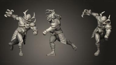 Military figurines Chaos 3d model