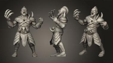 Military figurines Chaos 3d model