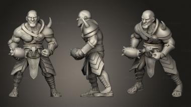 Military figurines Chaos 3d model