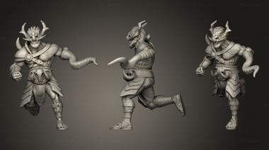 Military figurines Chaos 3d model
