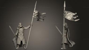 Military figurines Gumann 3d model