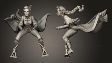 Military figurines Lady Aranwen Mounted 3d model